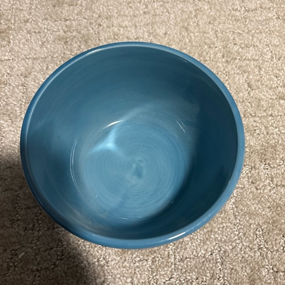 JCP Home azure blue bowl 6x3 - Picture 2 of 5